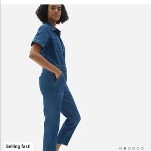 NWT Never worn Everlane Denim Coverall